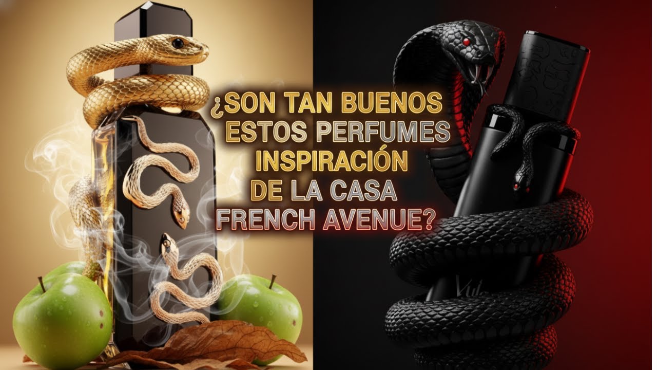 ¿ SON TAN BUENOS ESTOS PERFUMES INSPIRACIÓN ? VULCAN Y VENENO DE FRENCH AVANUE