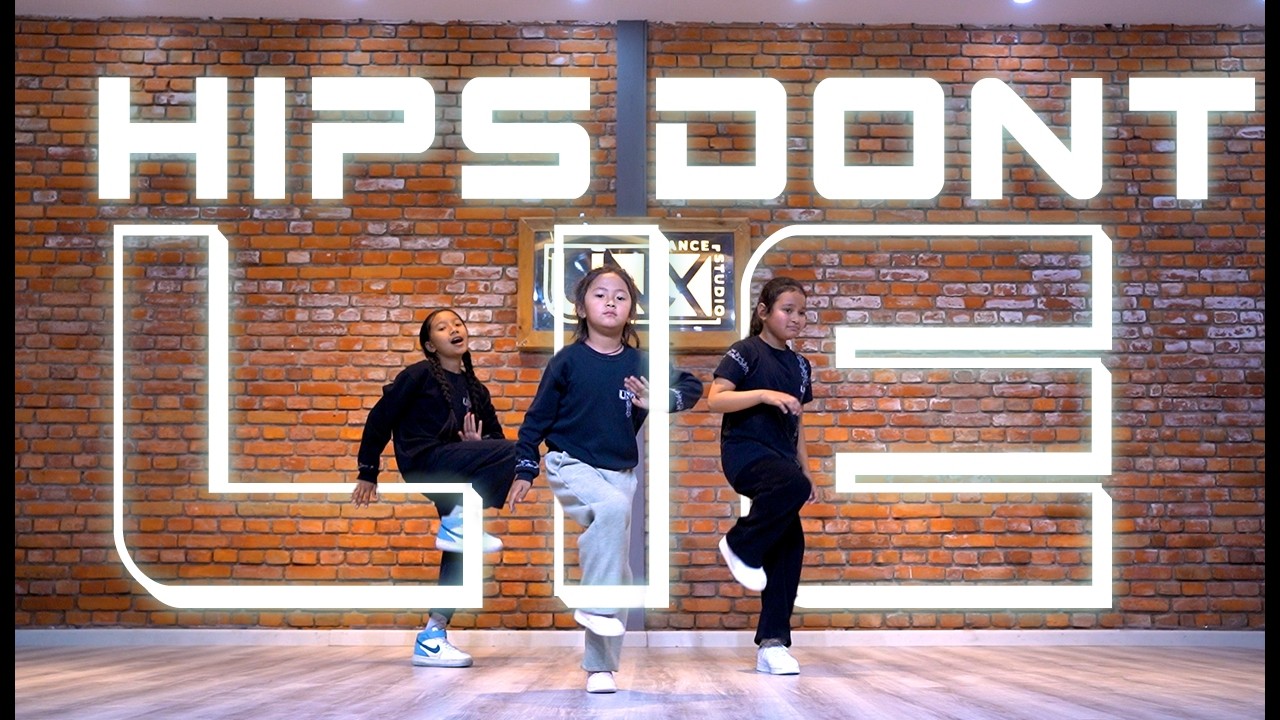Shakira Hips dont lie || UNX Dance Studio || Regular Kids Class
