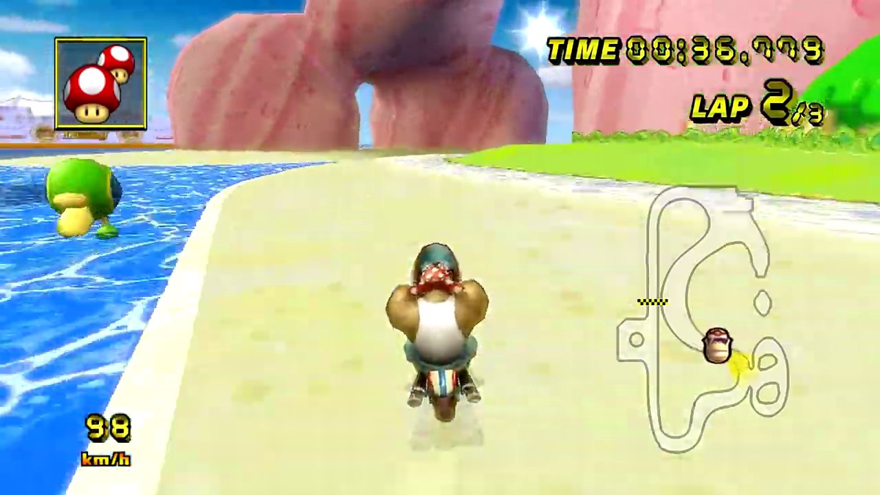 [MKW] GCN Peach Beach - 1:12.883 - Sωοrd