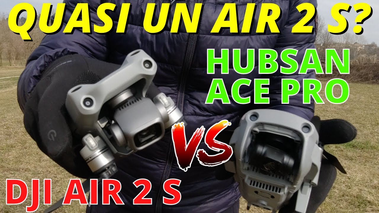 QUASI UN AIR 2 S!! HUBSAN ACE PRO VS AIR 2S CONFRONTO VIDEO FOTO ACTIVE TRACK RTH VOLI AUTOMATICI