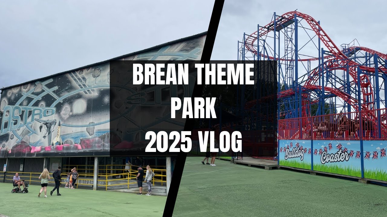 Brean Theme Park Vlog 2025 || Does this UK Theme Park have some Hidden Gems?!?!?