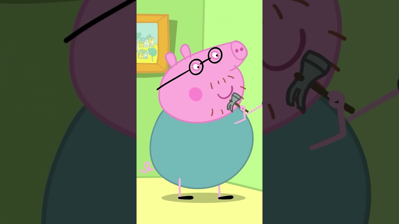 Oh no, Peppa and George's got a boo boo! 😢 #peppapigsongs