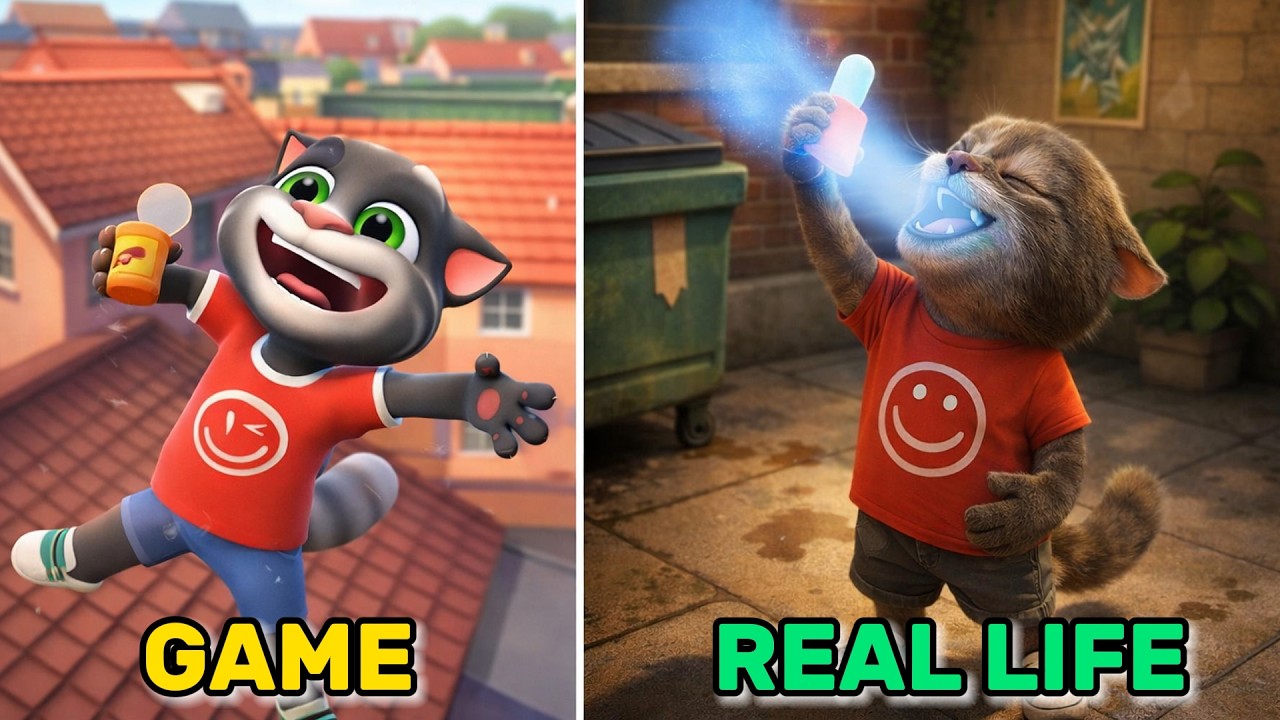 Talking Tom Cat 2026 In Real Life - Gameplay Walkthrough! Part 5