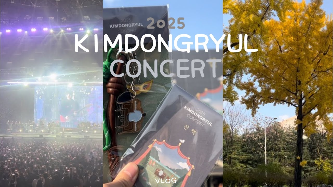 [Vlog] 빛과 소리의 향연🎶✨ | 2025 김동률 콘서트 ‘산책’ 브이로그