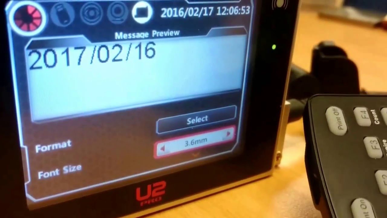 how to setup create, edit, delete message - U2 Pro