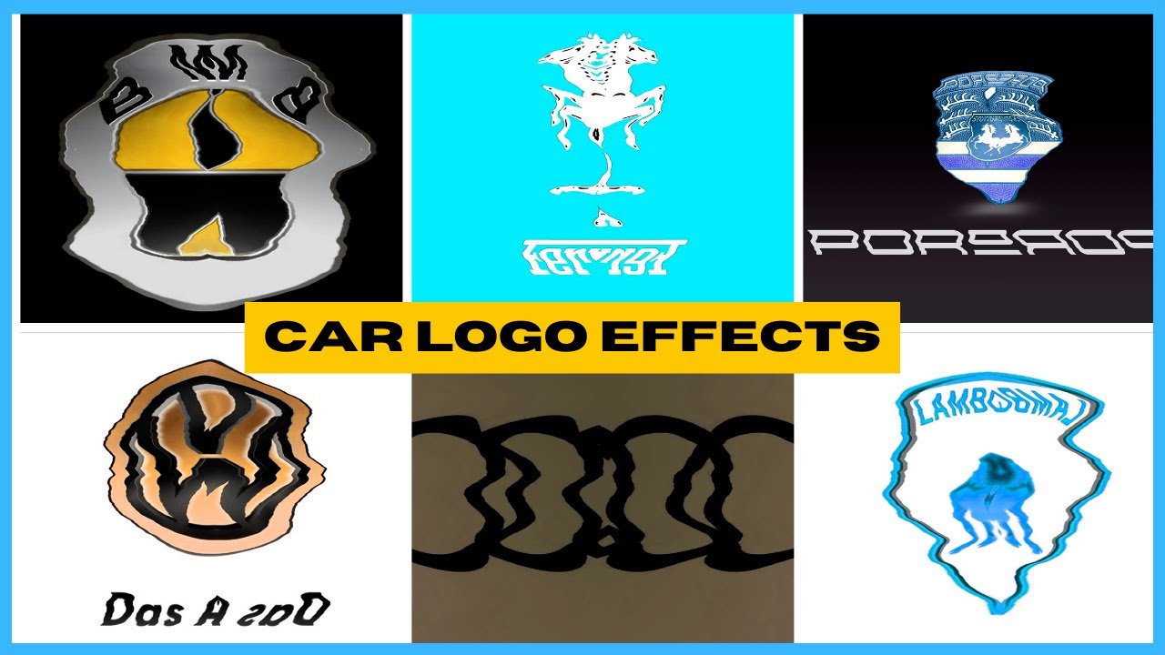 (PARODY) CAR LOGO ANIMATIONS IN U MAJOR + NOT SCARY EFFECT  - TEAM BAHAY VIDEO EFFECT EDIT
