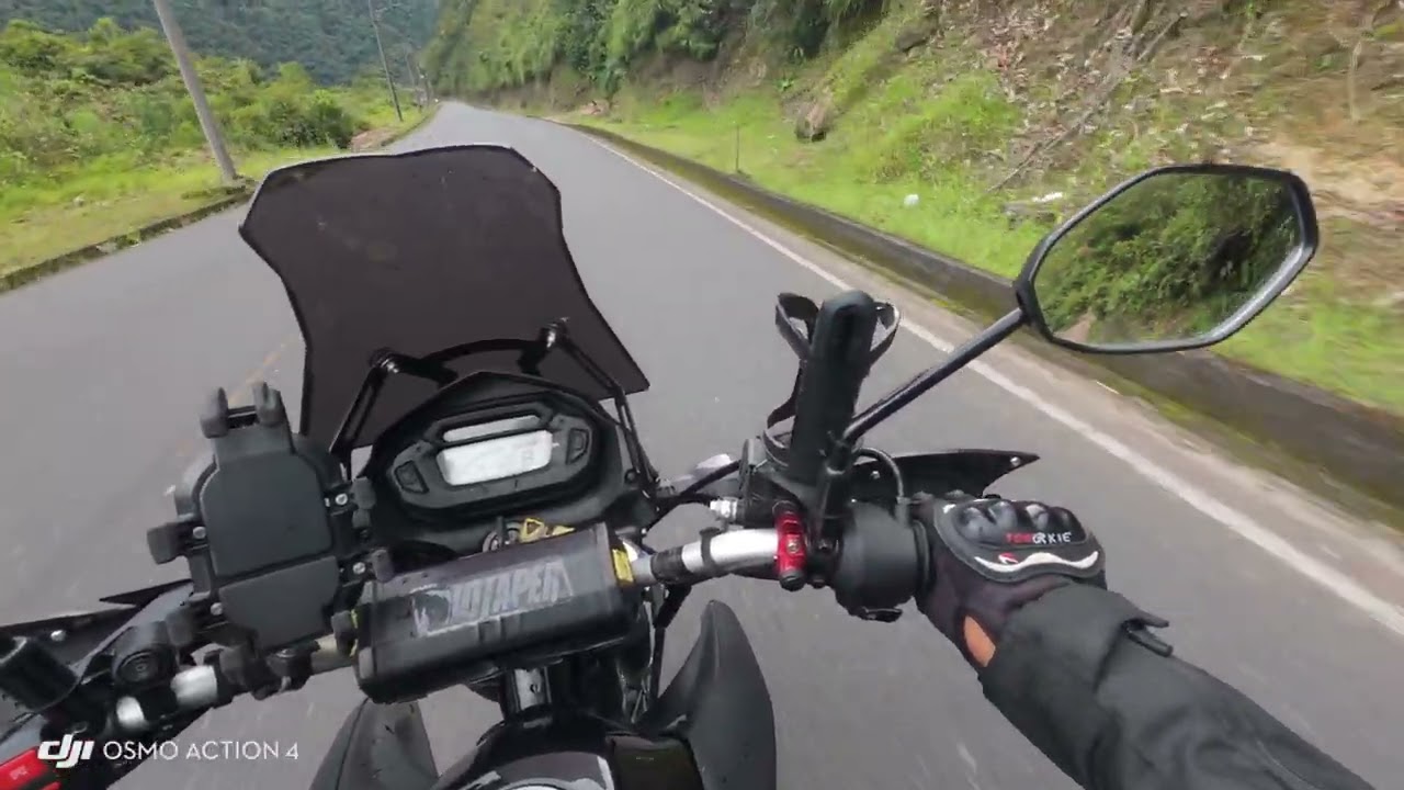 De ruta en mi haojue nk150 #dr150 