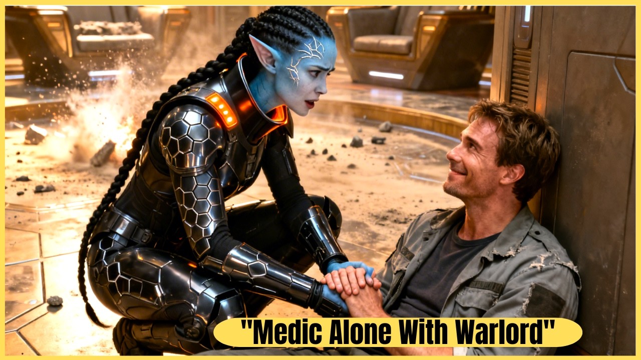 The Alien Warlord Saw My Hidden Scar — She Trembled and Refused to Let Go