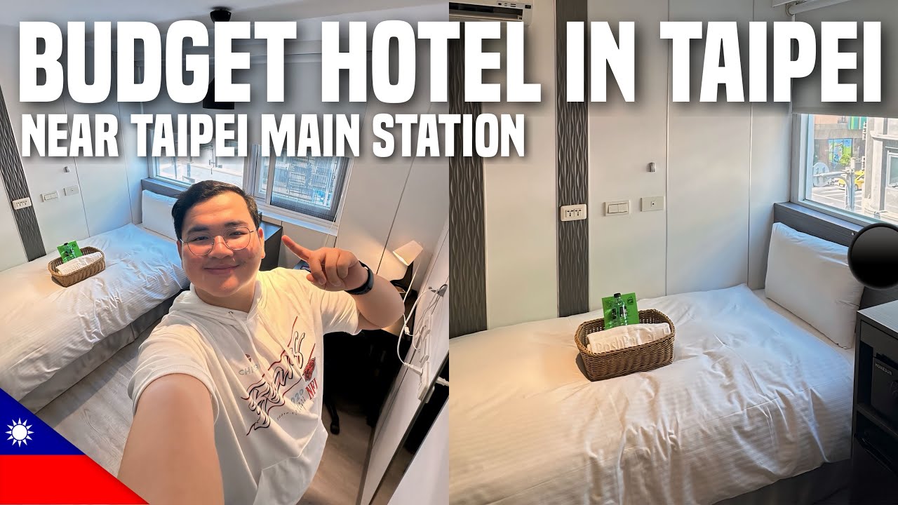 TAIWAN VLOG: Poshpacker Hotel - Budget Hotel near Taipei Main Station | Ivan de Guzman