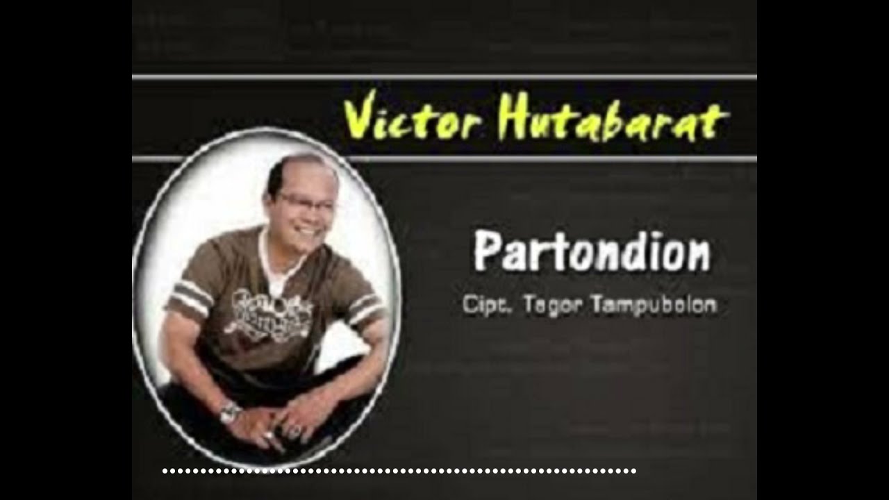 Partondion - viktor hutabarat || lirik dan lagu