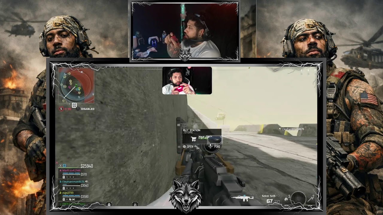 FIRST DAY GAME STREAMING 'CALL OF DUTY'