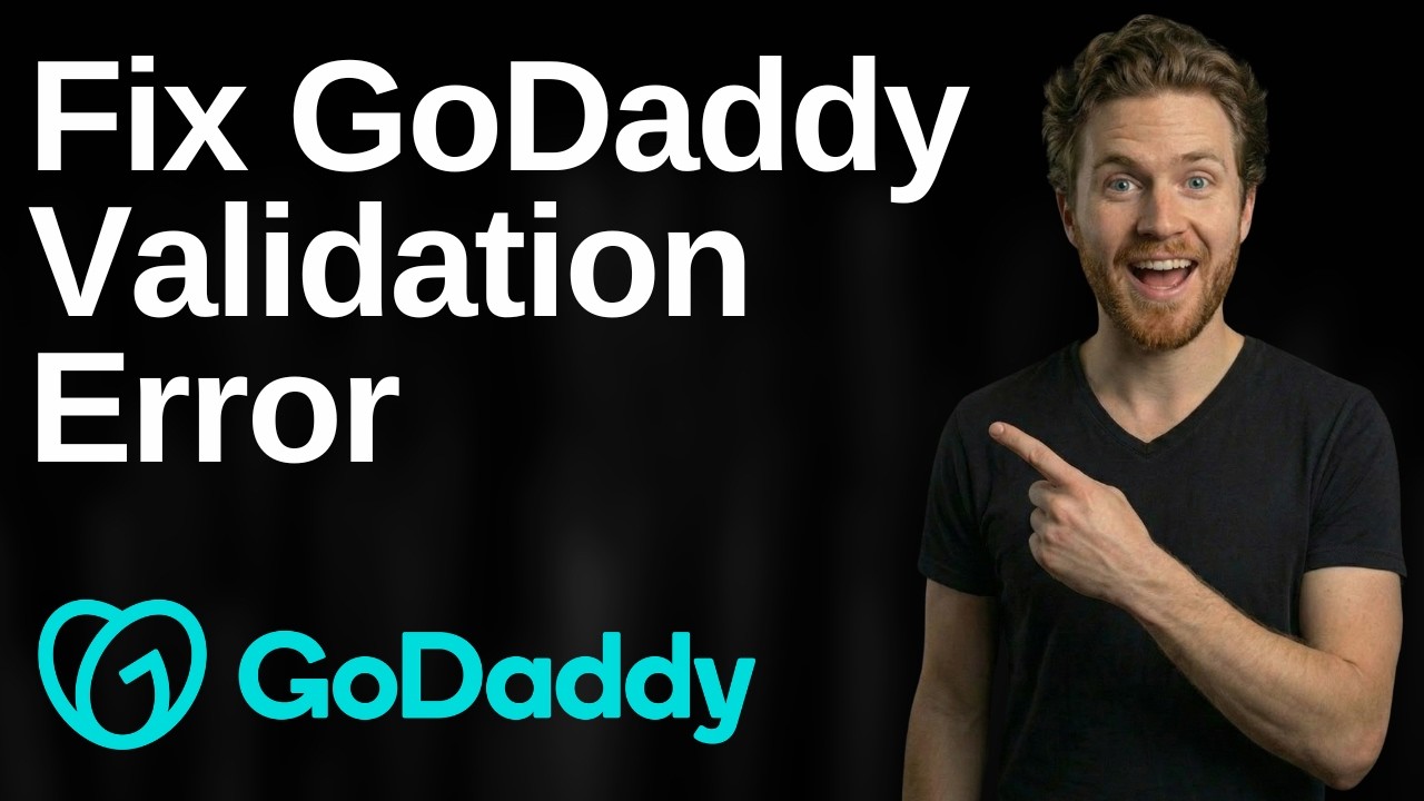 Fix GoDaddy Validation Error (2026 Easy Guide)