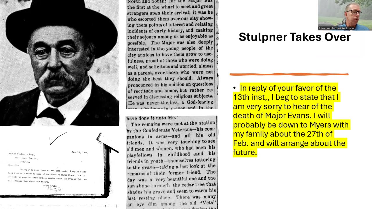 Step Into History Digital Edition: Ewald Stulpner, Seminole Lodge Caretaker