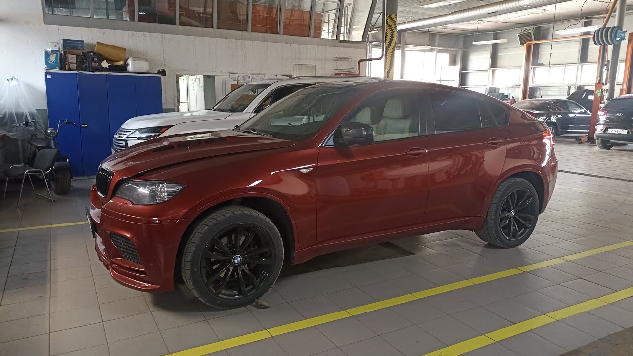 BMW X6 не работает вентилятор охлаждения
