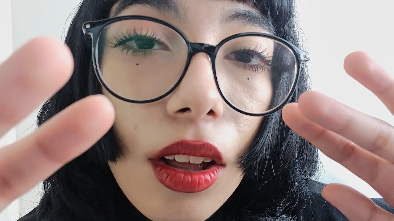 ASMR garota obcecada tocando seu rosto, toques na tela | roleplay