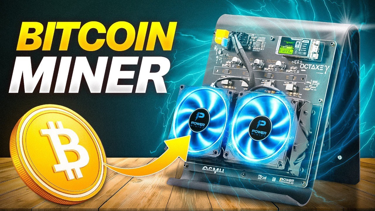 This NEW Home BITCOIN Miner could Earn you 3.125 BTC!