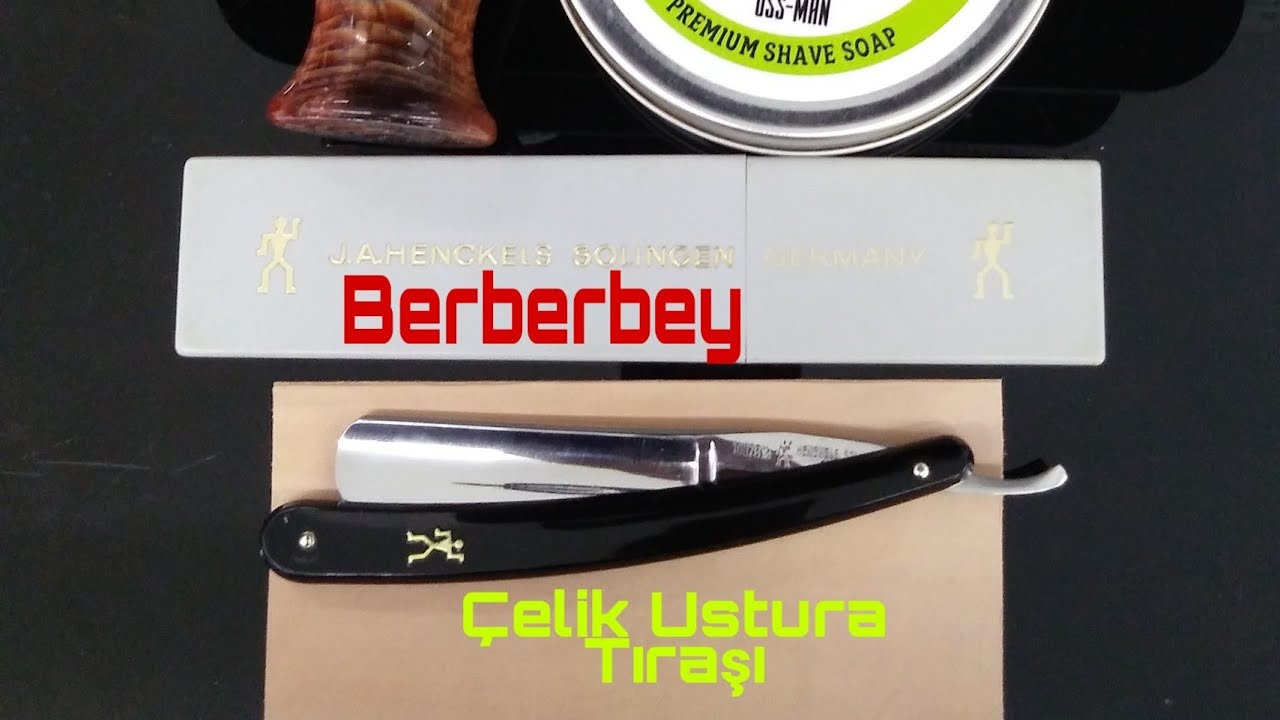 Berberbey Çelik Ustura Tıraşı