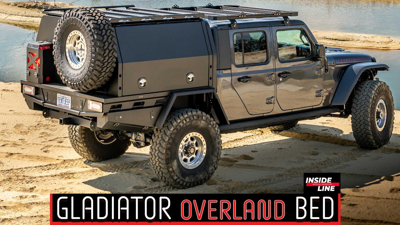 MITS Alloy Jeep Gladiator EVO2 Overland Bed Tray Install | Inside Line