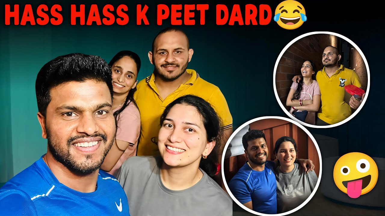 Hass-hass k peet dard😂| Friends k sath chle waterpark😍| Life in Canada🇨🇦