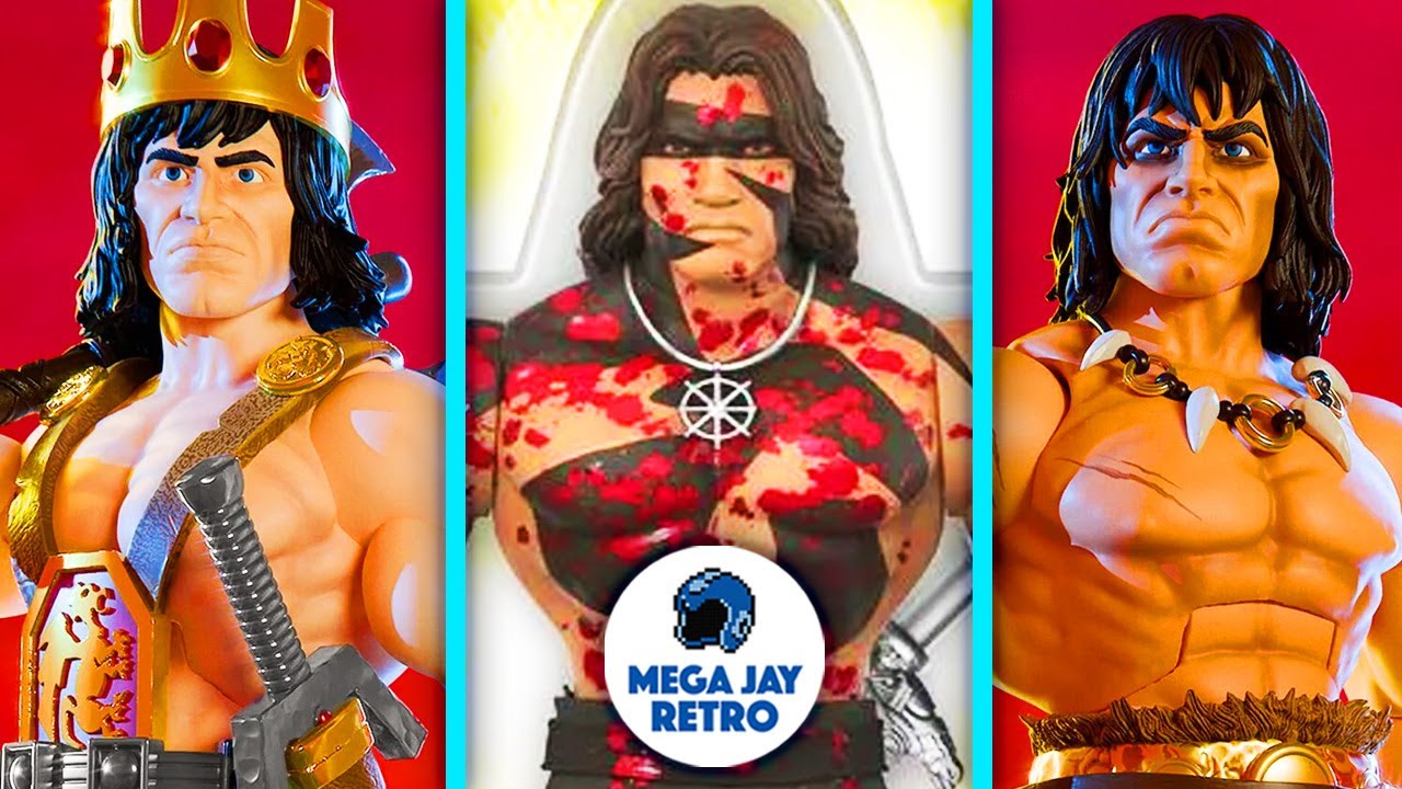 Vintage MOTU 5.5 CONAN the Barbarian SDCC Exclusive Super7 Ultimates - Mega Jay Retro