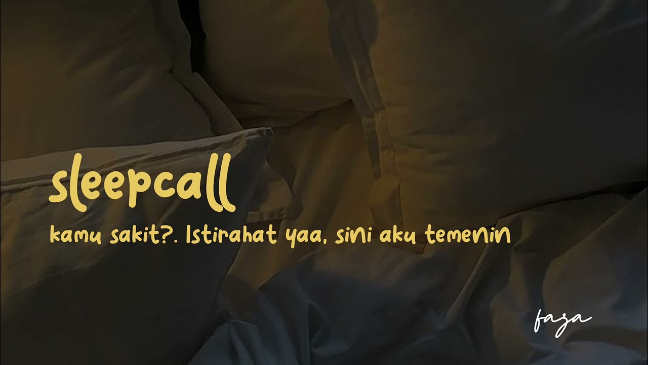 Sleepcall [ASMR Girlfriend Roleplay Indonesia] [Sakit] [Caring] [Wife] [Comfort] [LDR]