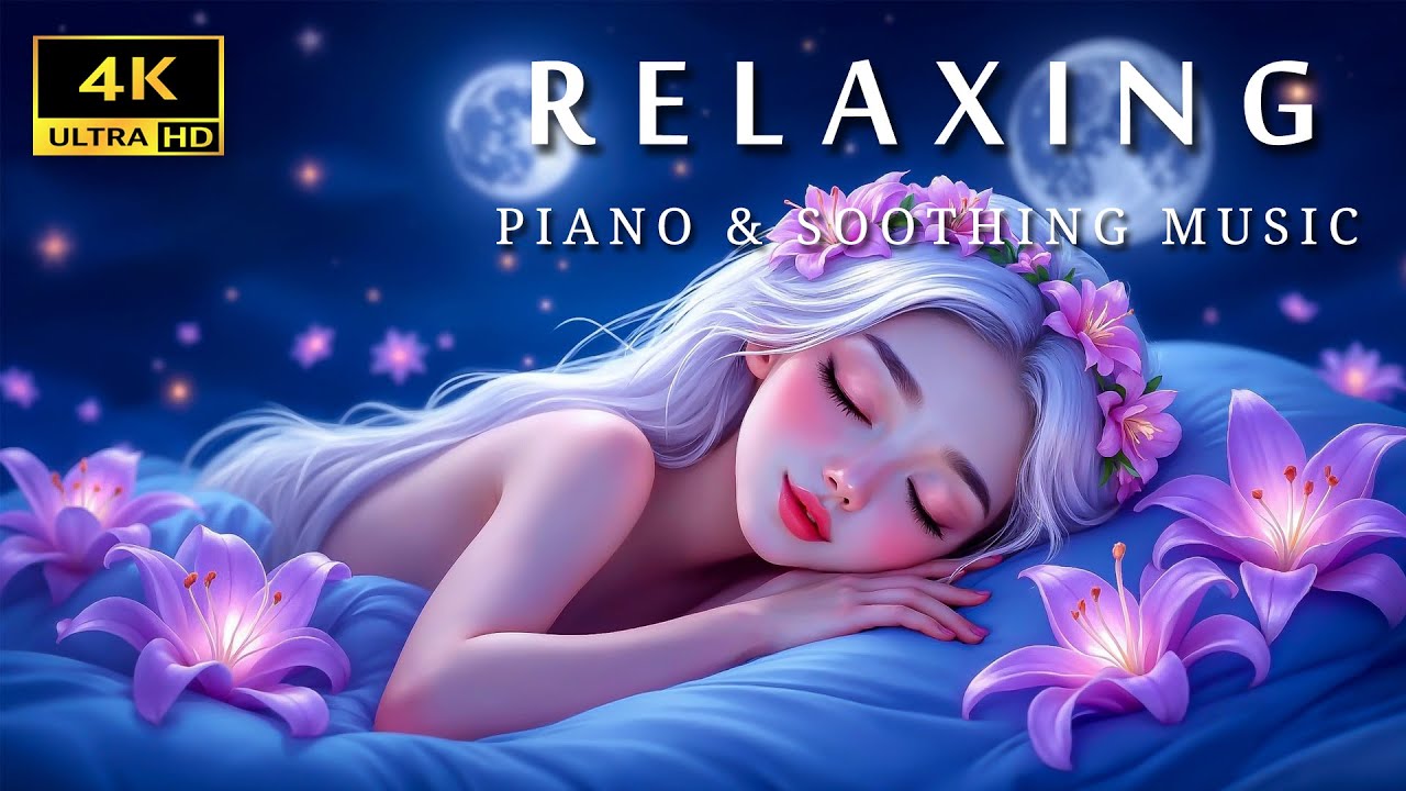 Moonlit Dreams 🌸 | Peaceful Sleep Music for Deep Relaxation