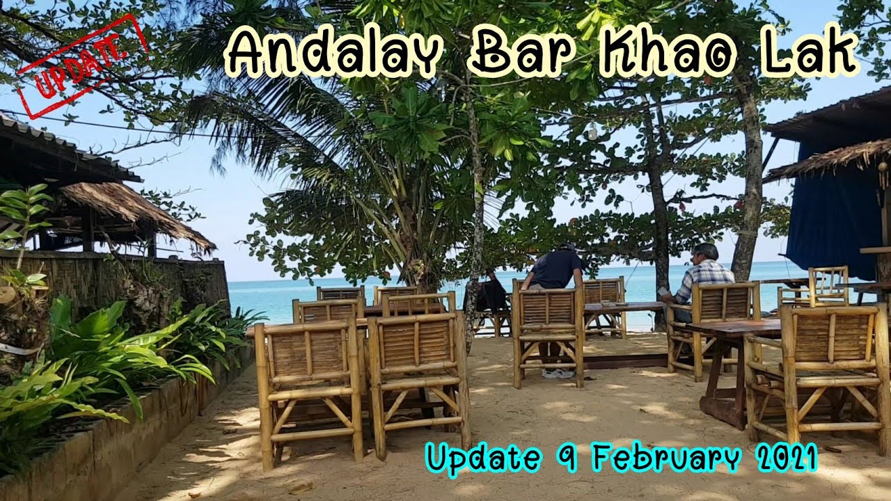 Khao Lak Andalay Bar Really good Place for Lunch or Dinner, great location right on the beach”สวย!