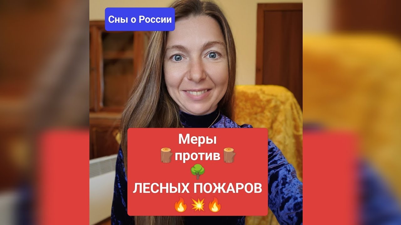ЛЕСНЫЕ ПОЖАРЫ - эффективные меры и законы