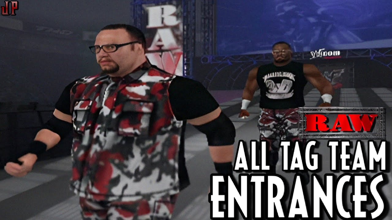 WWF Raw (2002) - All Tag Team Entrances