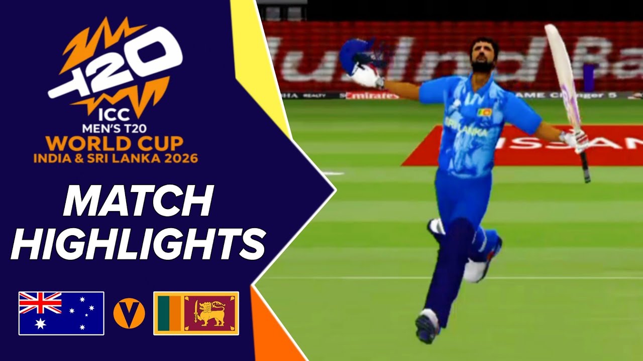 SL vs AUS Blockbuster Match | Men’s T20 WC 2026