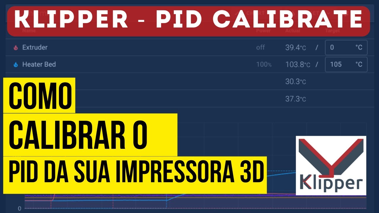 Klipper - Como Calibrar seu [PID CALIBRATE] no sistema Klipper