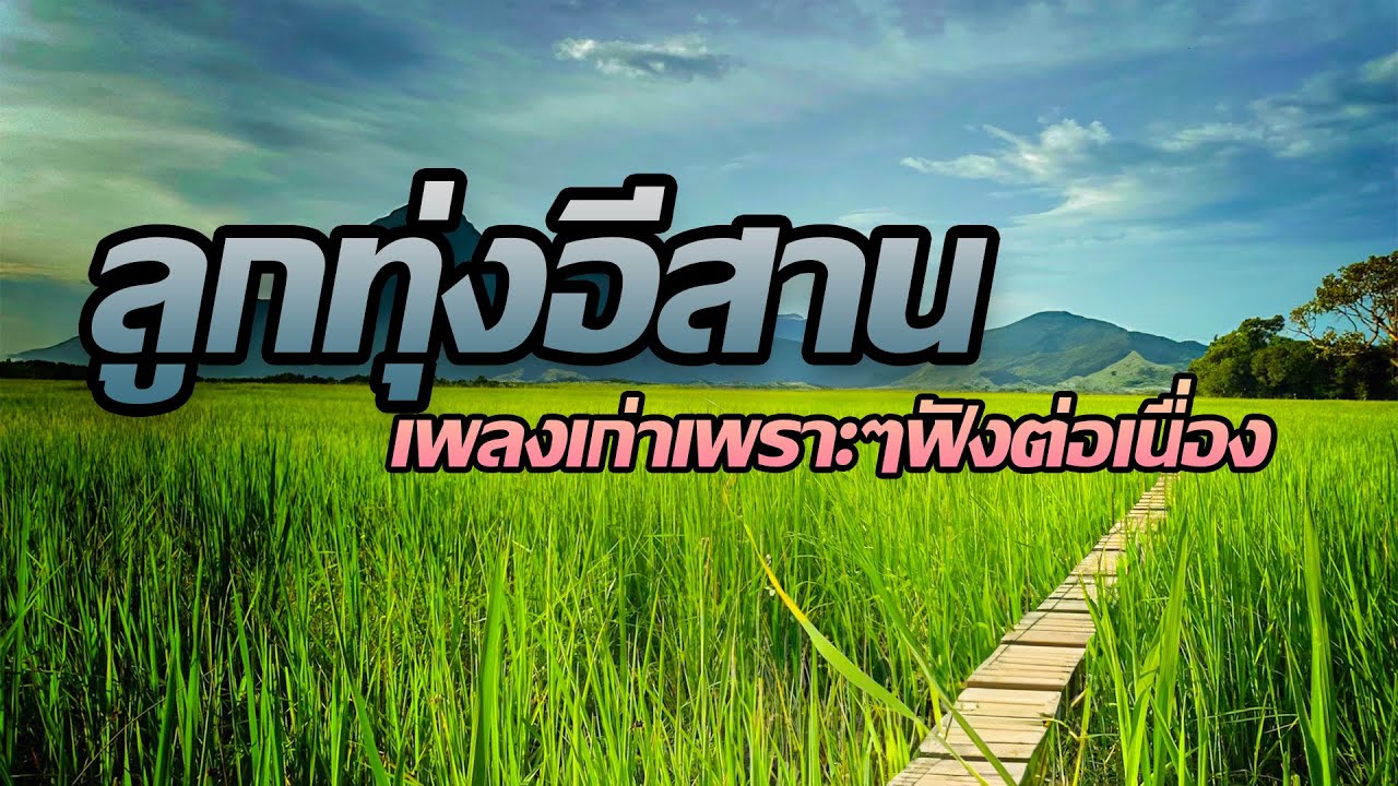 ลูกทุ่งอีสาน เพลงเก่าเพราะๆ ฟังต่อเนื่อง