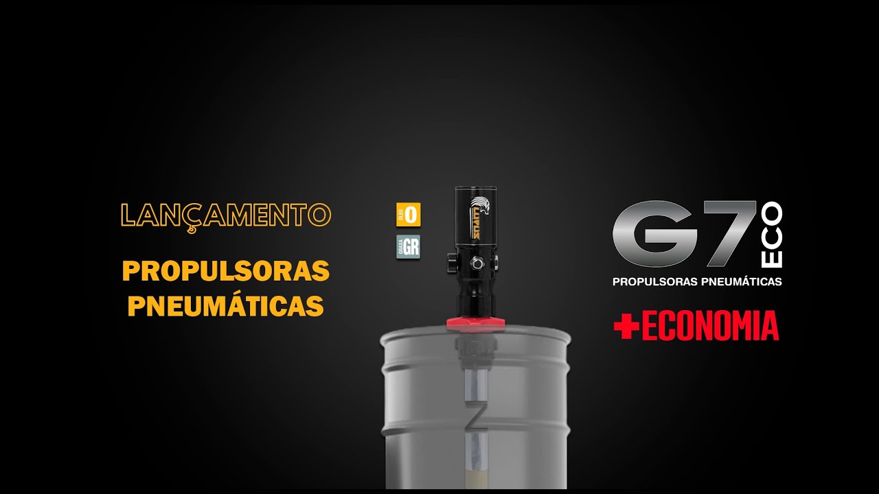 PROPULSORAS PNEUM&Aacute;TICAS G7ECO - MUITO MAIS ECONOMIA!