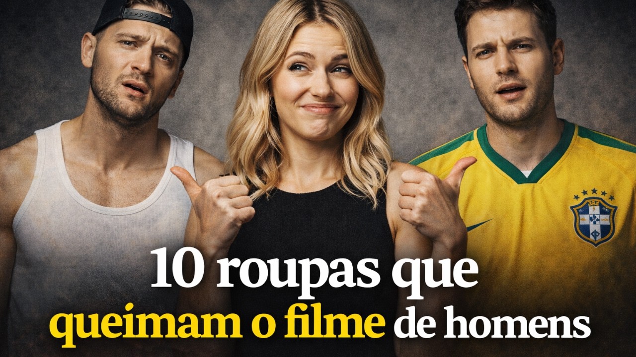 10 roupas que fazem um homem perder atração sem perceber (e quase todos usam).