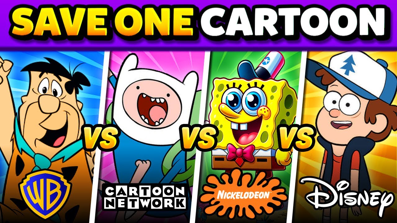 SAVE ONE SONG 🎶 Ultimate Cartoon BATTLE | 4 Studios, 1 Song | Music Quiz Challenge 2026
