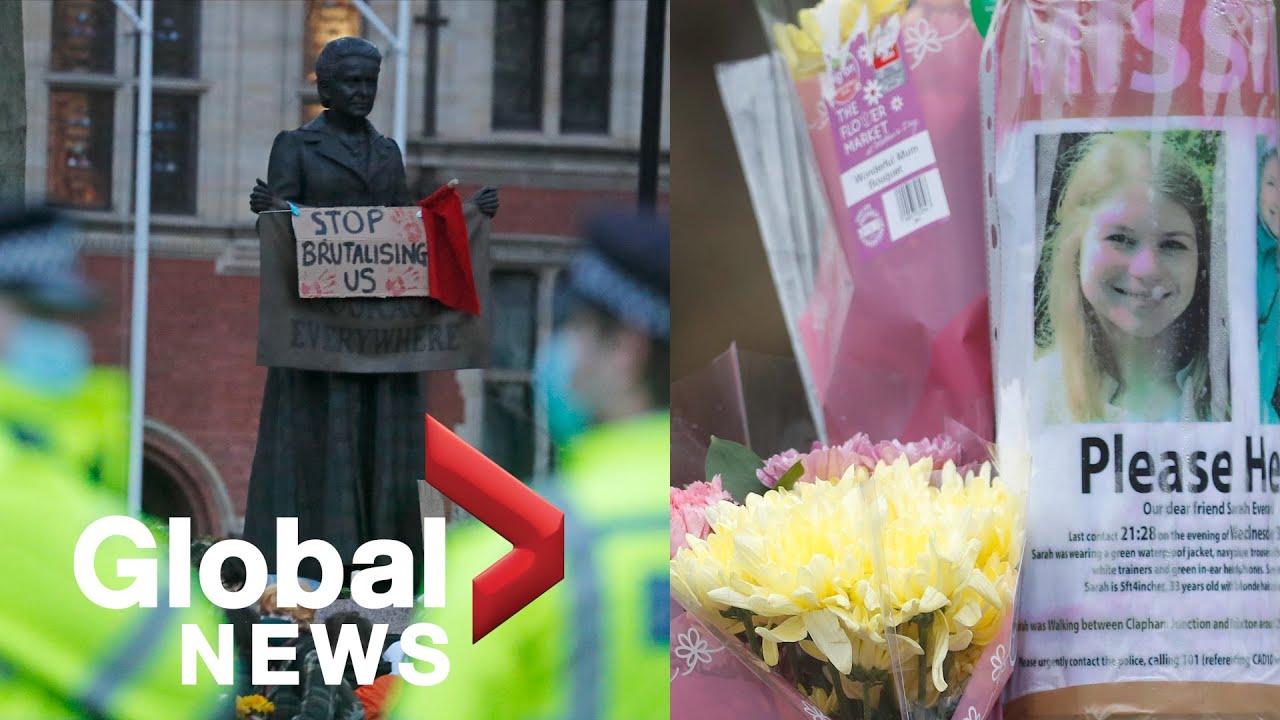 Sarah Everard murder: Outrage in the UK over police response to vigil