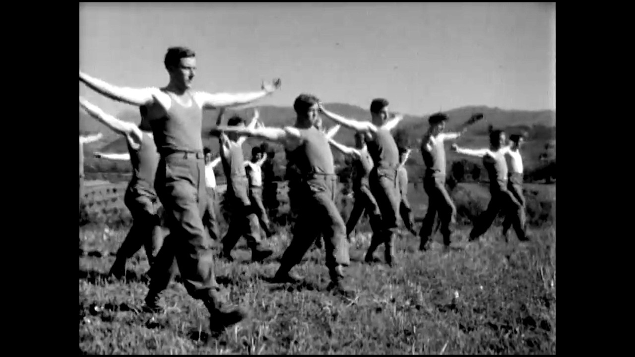 Riabilitazione neuropsichiatrica soldati americani | Filmato raro WWII (1944)