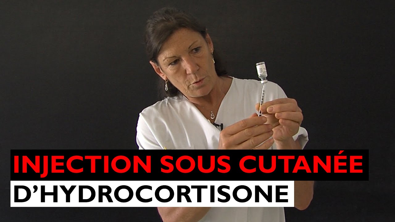DEFHYEDU : injection sous cutanée d'hydrocortisone