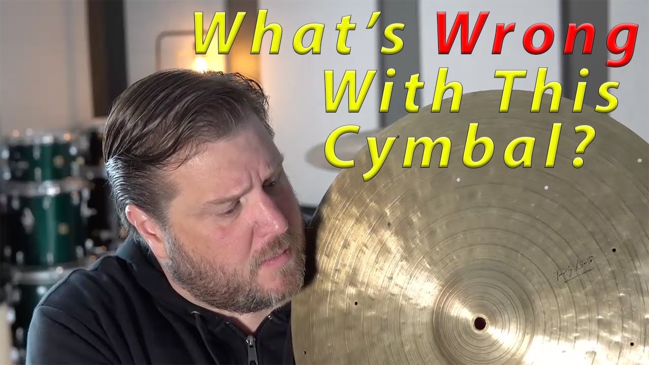 CYMBAL MAKER HATES this cymbal, I LOVE it.