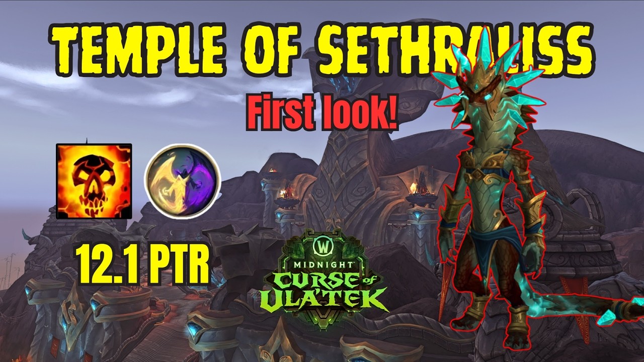 Temple of Sethraliss 12.1 PTR | First Look | Archon Shadow Priest | Season 2 Midnight