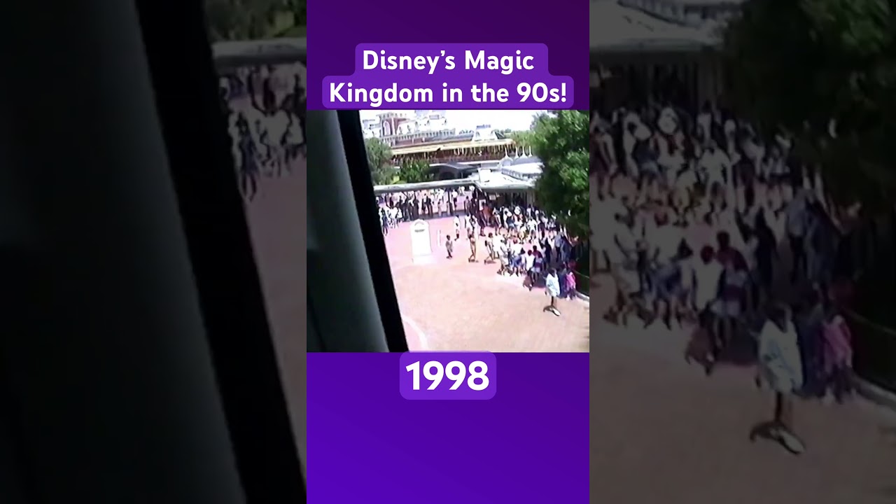 1998 Magic Kingdom Walt Disney World #nostalgia #magickingdom #disneynostalgia