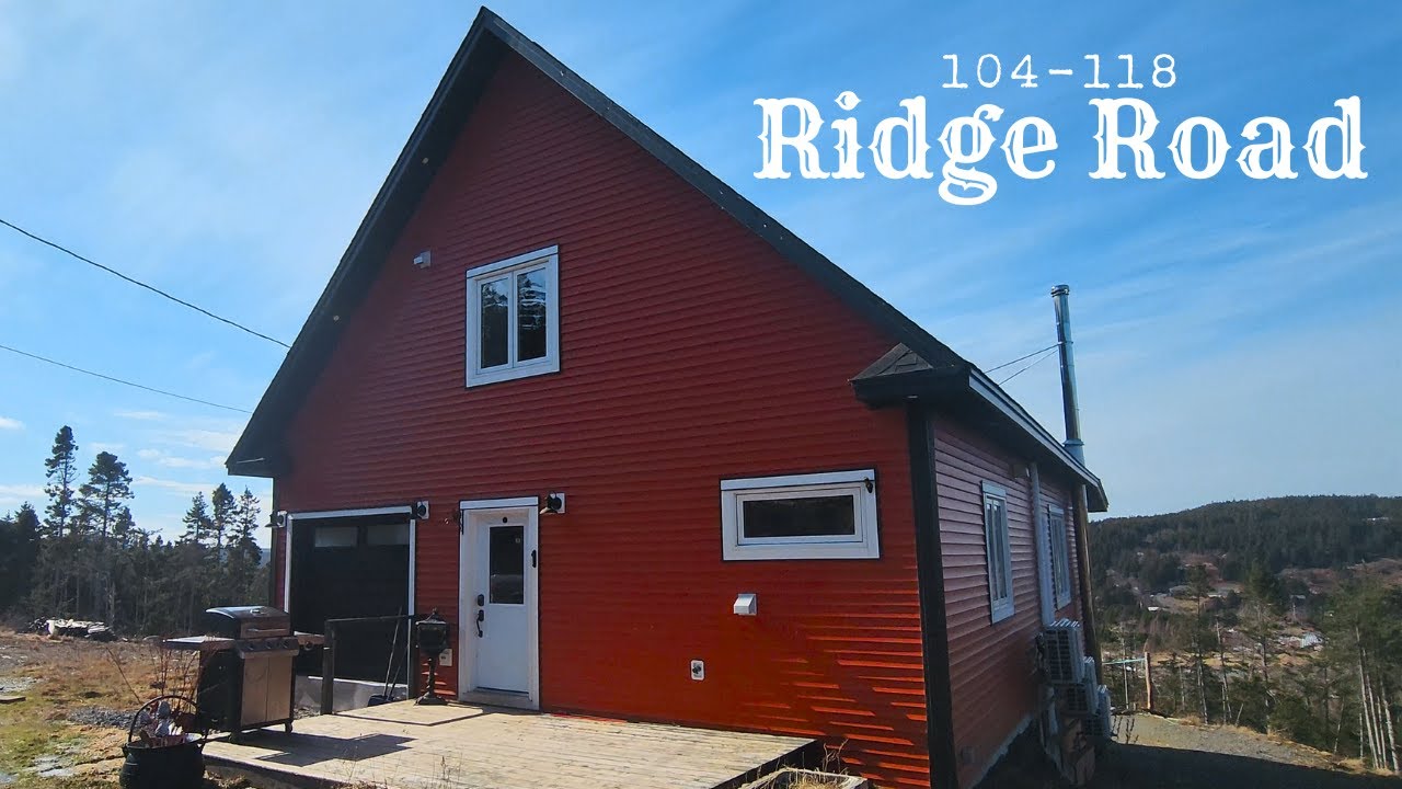 🏡 Stunning 3-Acre Property in Chapels Cove, NL – 104-118 Ridge Road | $539,900 🏡