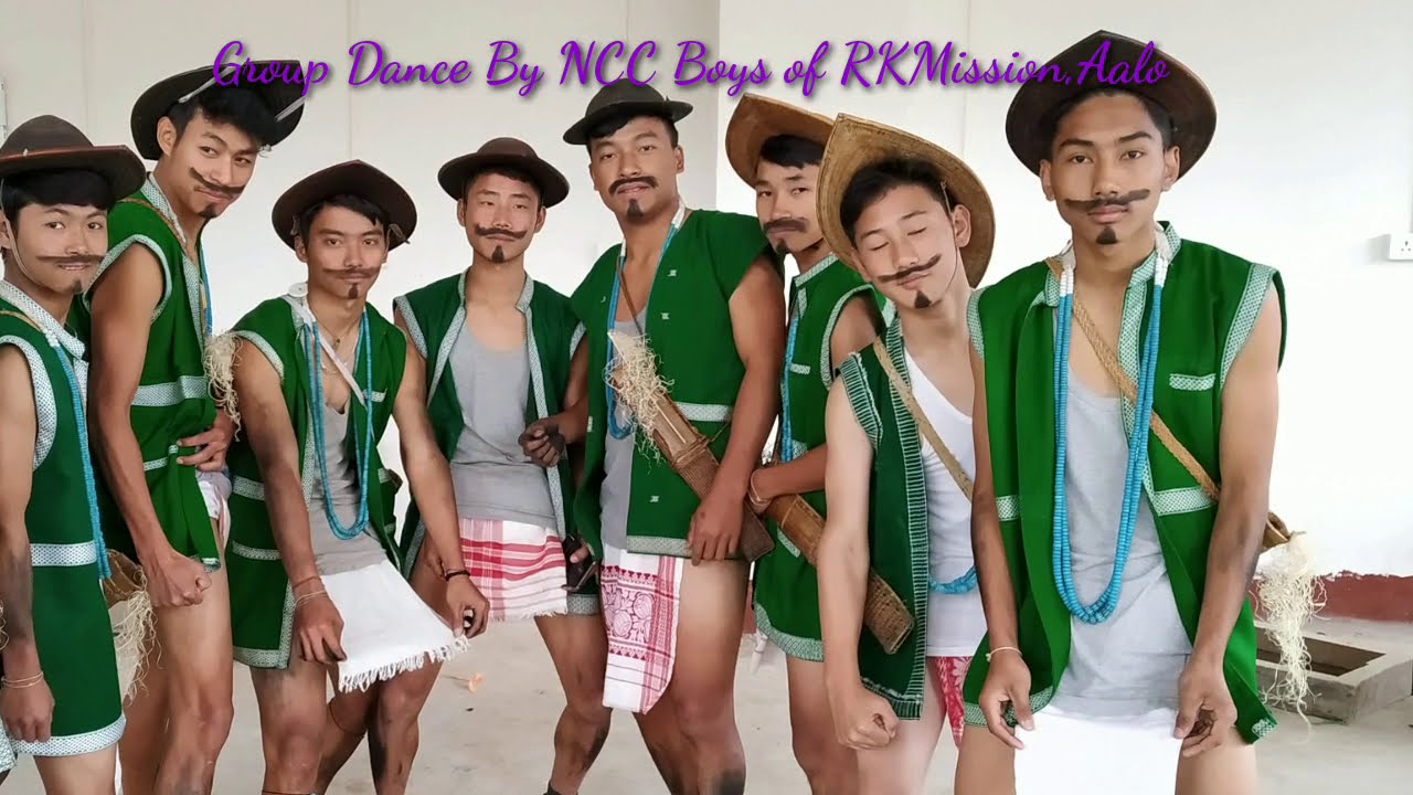 Folk Dance Performance By Students of Ramakrishna Mission School, Aalo, Arunachal Pradesh