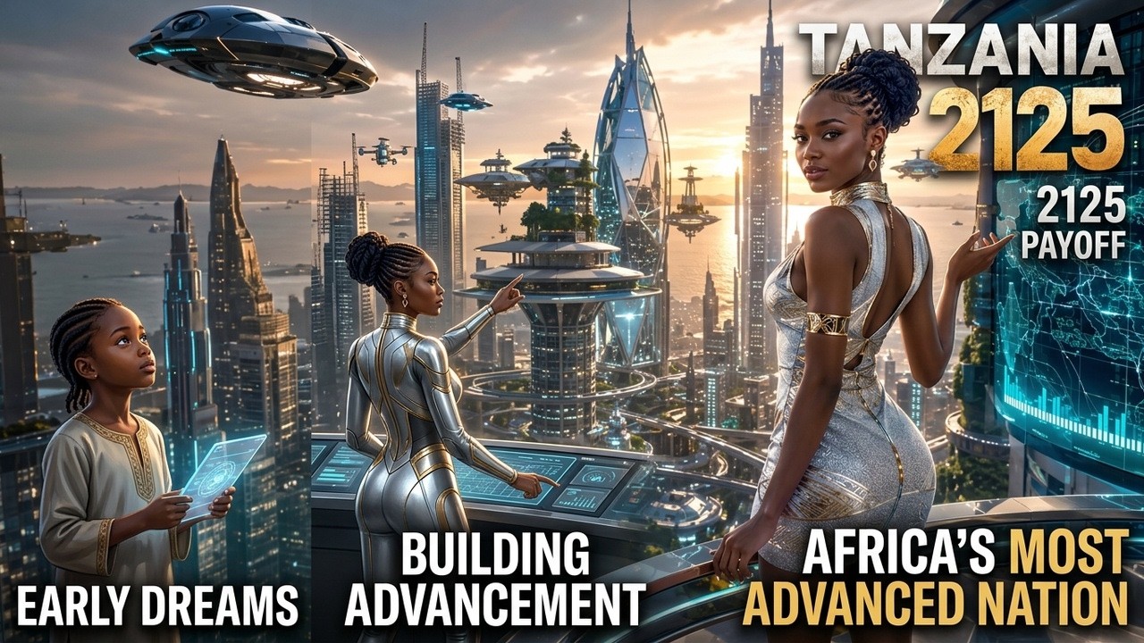 TANZANIA 2125: The Most Advanced Futuristic African Nation | Future Technology & Sci-Fi Cities (4K)