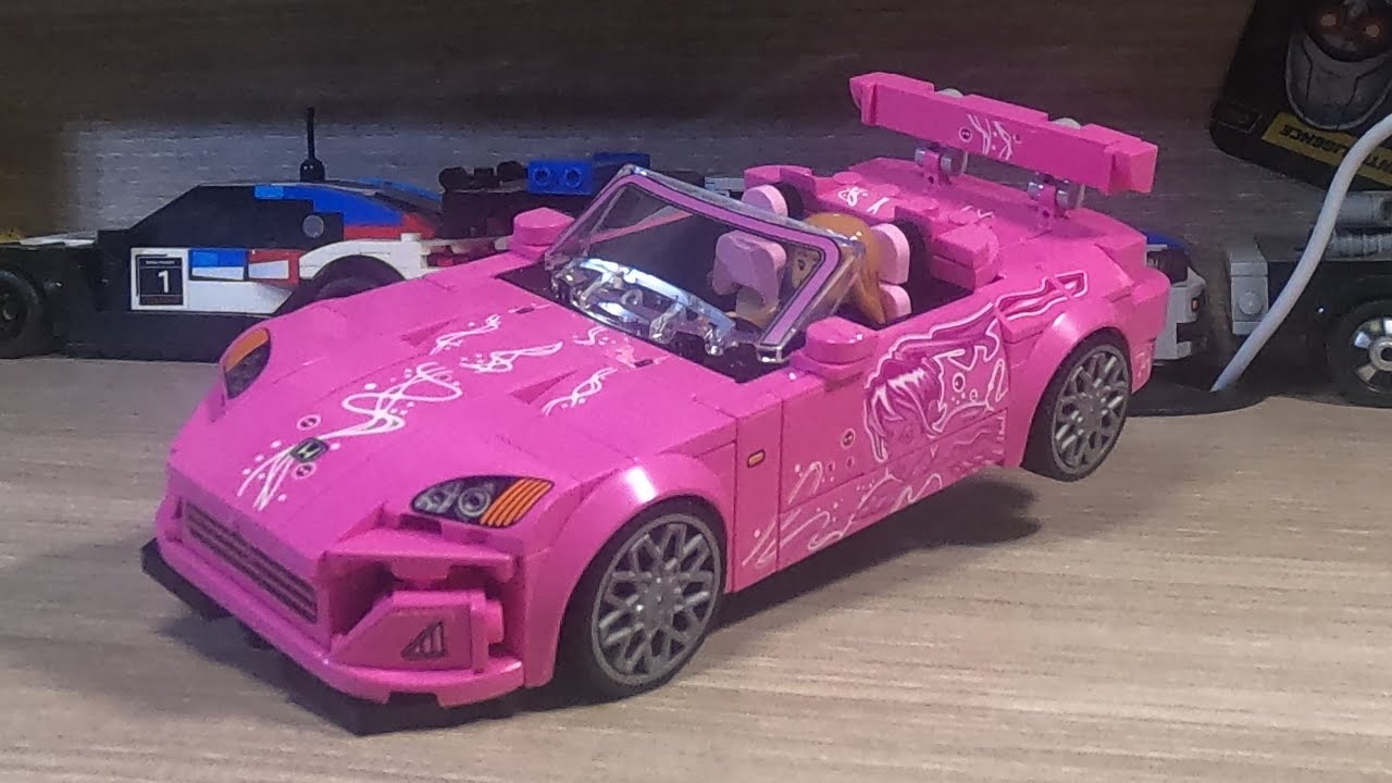 Construction LEGO Honda s2000