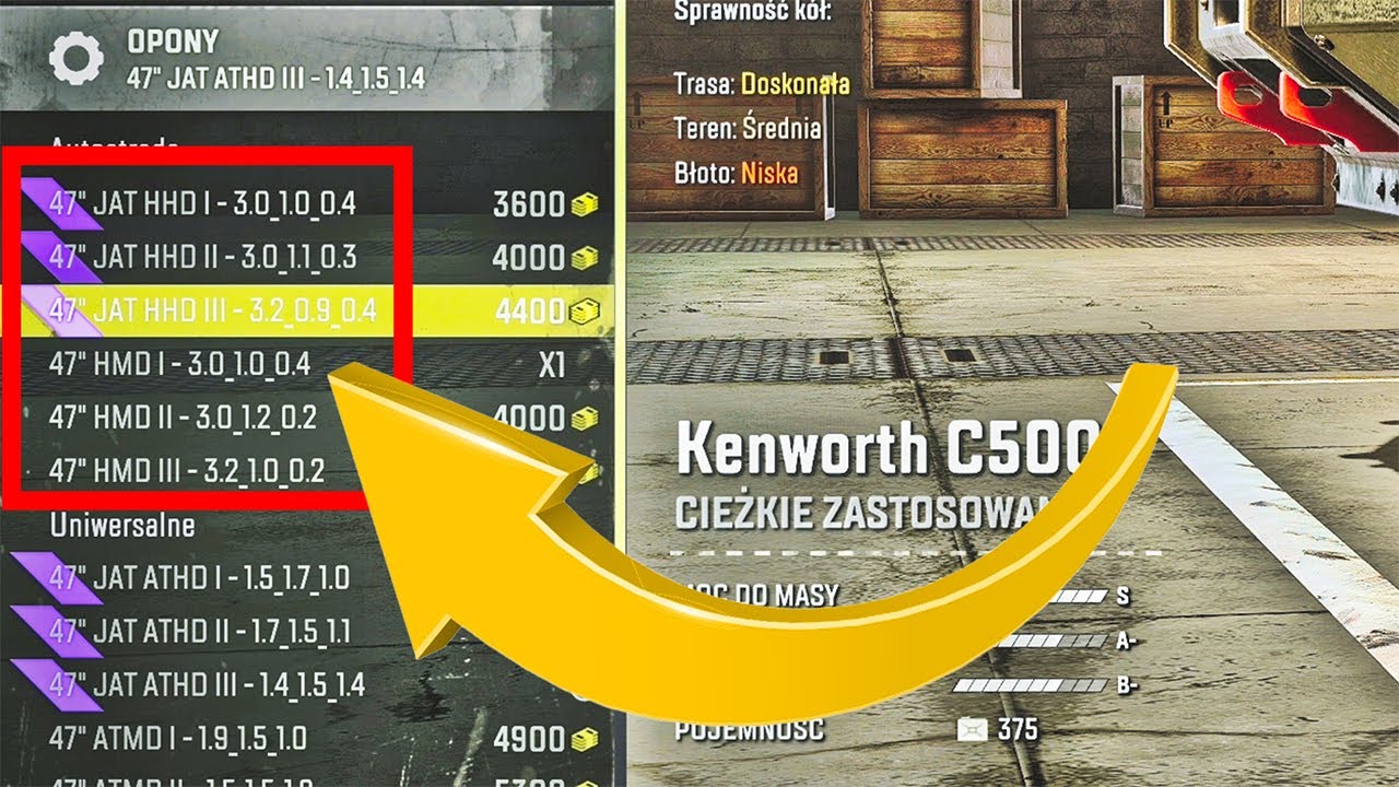 Najlepszy Mod na DOKŁADNE Staty Opon i Towarów | SnowRunner