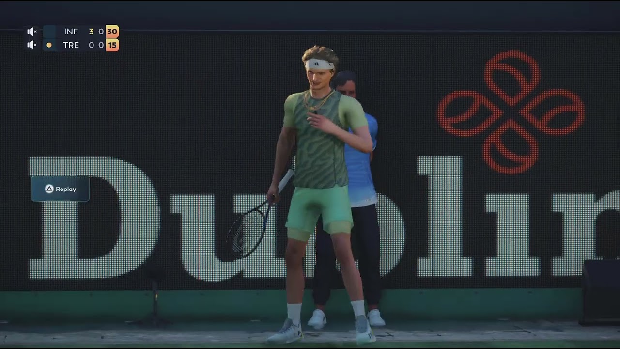 TopSpin 2K25 Exhibition Match 12