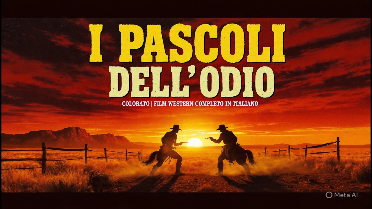 I pascoli dell'odio | Western a Colori nel Selvaggio Ovest