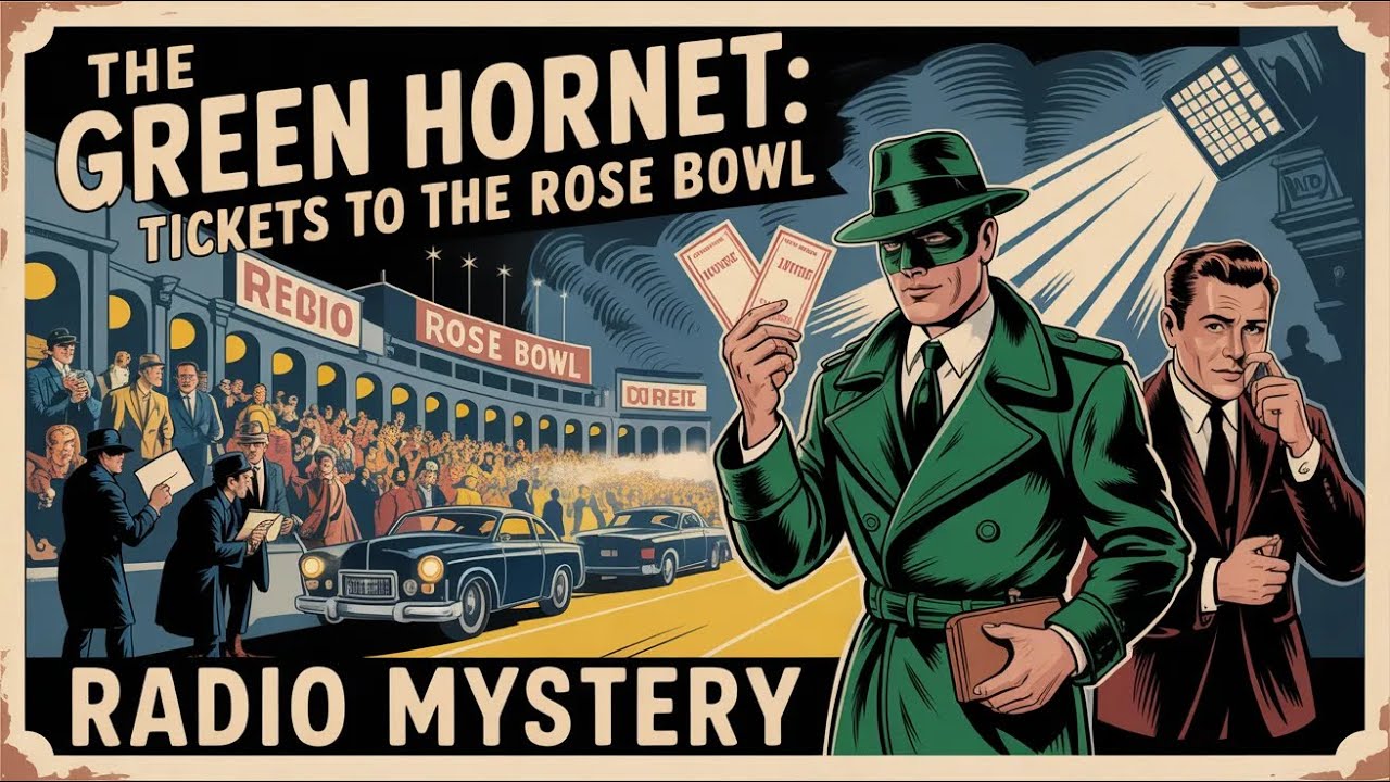 The Green Hornet: Tickets to the Rose Bowl | Radio Mystery | A Coat, a Body, and the Wrong Identity