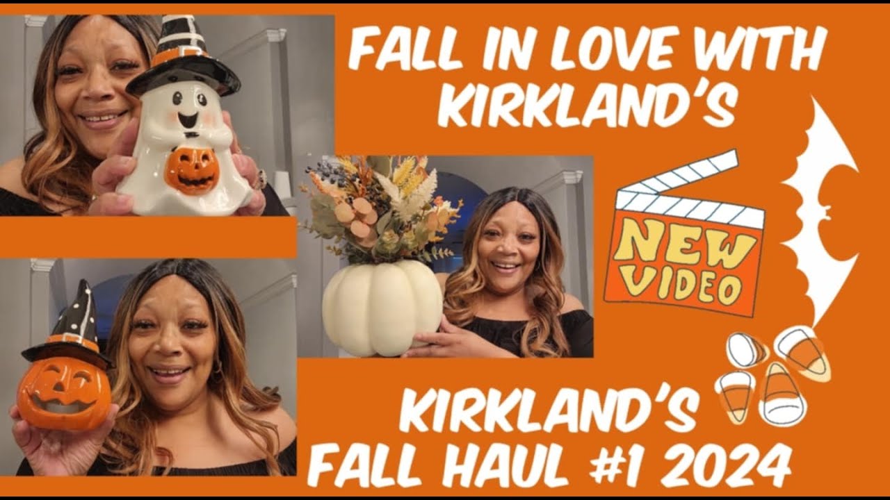 1ST FALL HAUL OF 2024 - FALL IN LOVE WITH KIRKLAND'S #kirklands #fall #fall2024 #fallhaul #homedecor